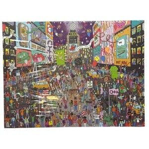 Where's Prince 1999 New Years Eve Times Square NYC 500 pc Jigsaw Puzzle Sealed